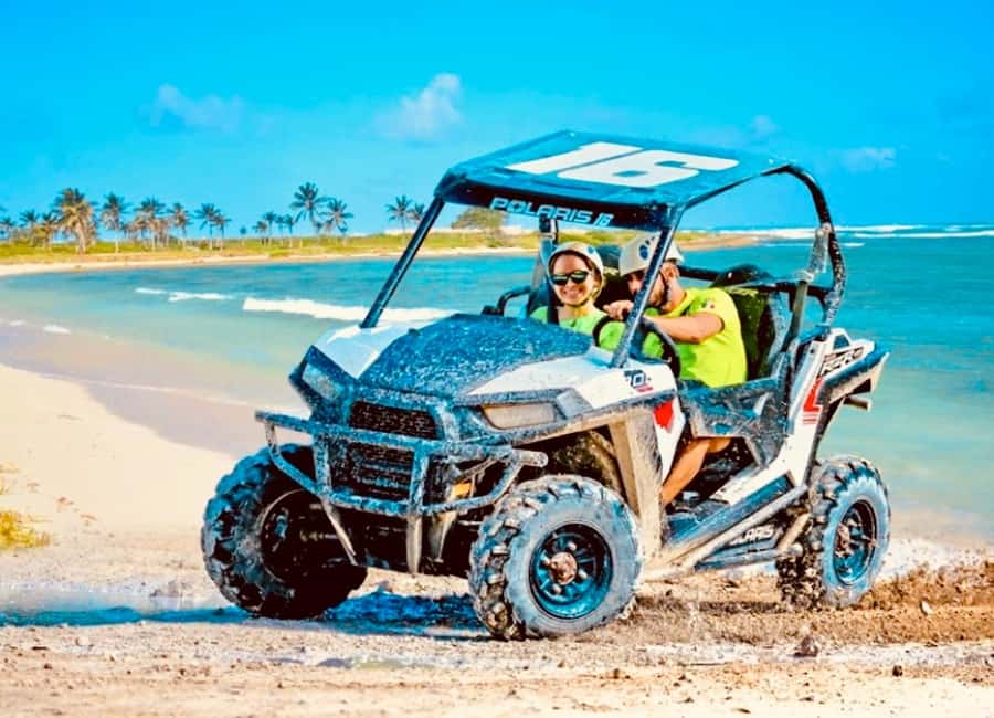 Punta Cana ATV Adventure: Beach & Cenote Tour with Pickup - Macau Beach and the Caribbean coast