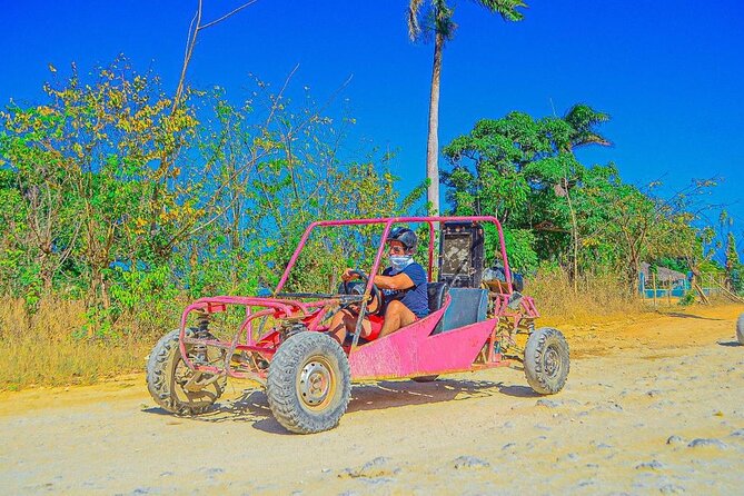 Punta Cana Bavaro Buggy Adventure - Getting muddy on the self-drive buggy trail
