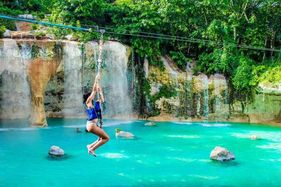 Punta Cana: Blue Hole and Scape Park Cap Cana Entry Ticket - Cave Expedition adds a change of pace