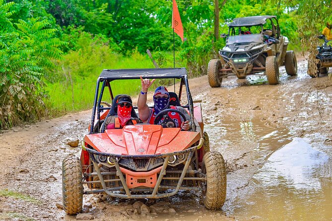 Punta Cana Buggy Adventure to Macao Beach with Taino Cave Swim - Key points to know before you book