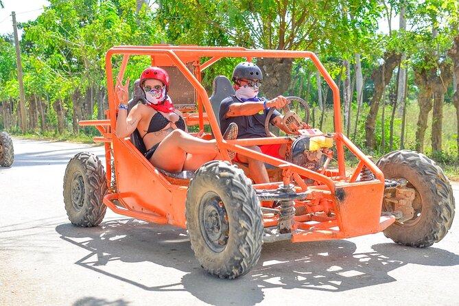 Punta Cana Buggy or ATV Adventure to Macao Beach and Taino Cave - Key points at a glance