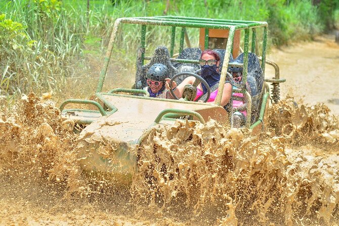 Punta Cana Buggy or ATV Adventure to Macao Beach and Taino Cave - Riding toward Playa Macao