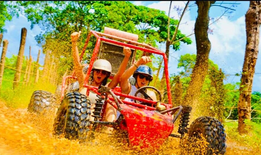 Punta Cana: Buggy or ATV Tour on the Beach and Cenote Visit - Leaving the resort zone for coffee and cocoa country