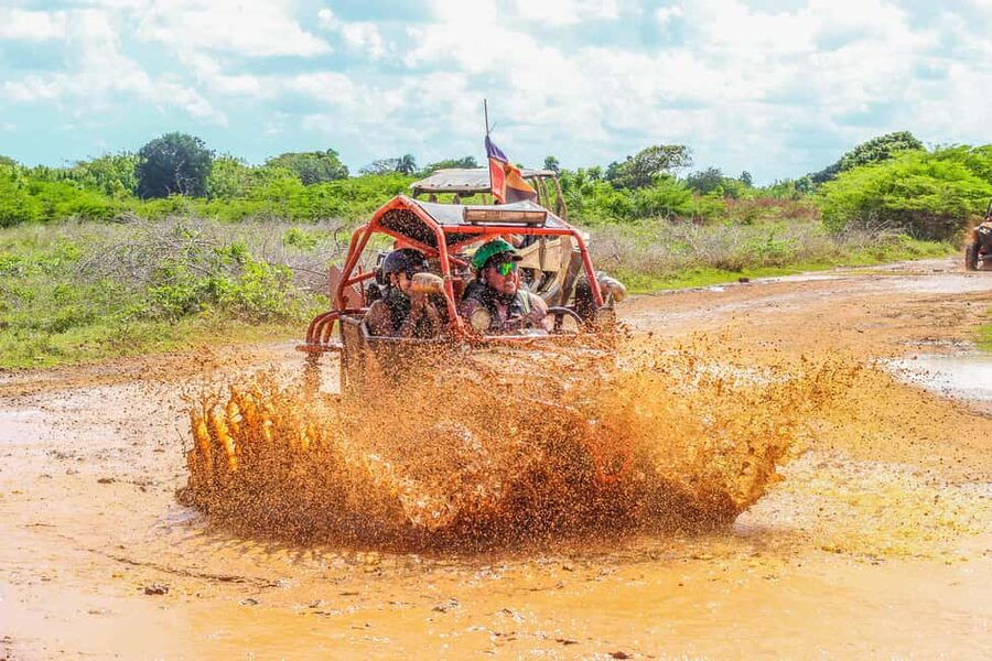 Punta Cana Buggy Tour: Magical Caves, Dream Beaches & Culture - Meeting a Dominican family at a typical home