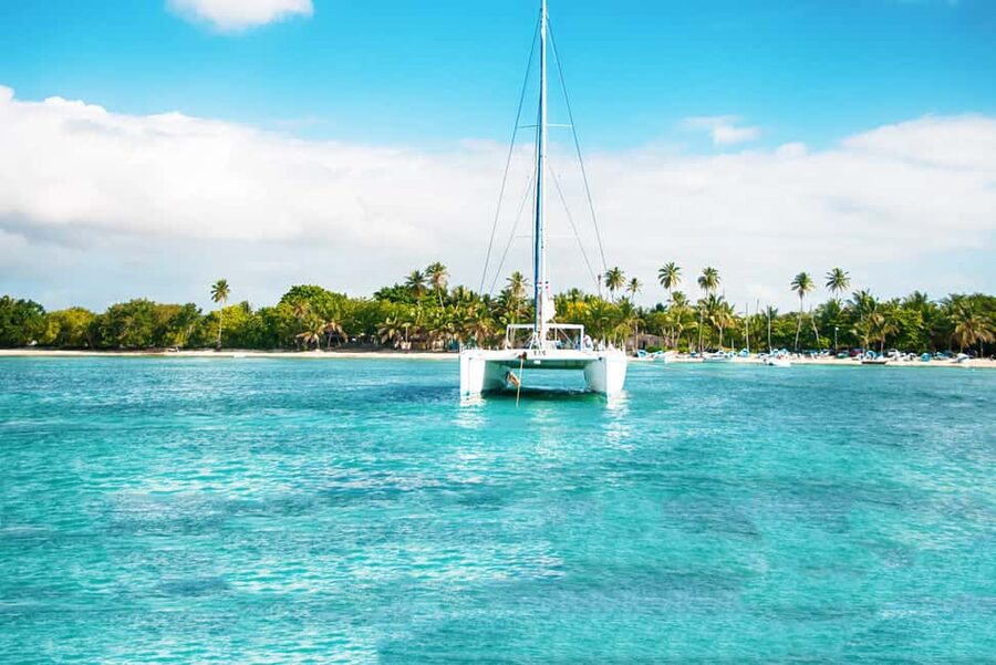 Punta Cana: Catamaran Boat to Saona Island with Buffet Lunch - The early ride from Punta Cana to Bayahibe
