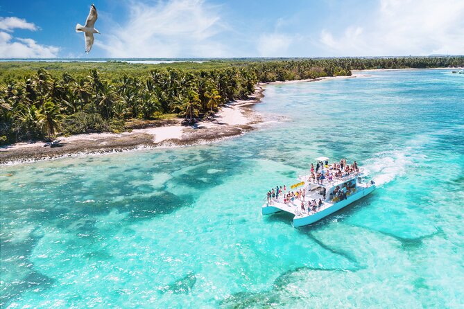 Punta Cana Catamaran Party– Snorkeling, Open Bar, Music & Pickup - Music, dancing, and the social side