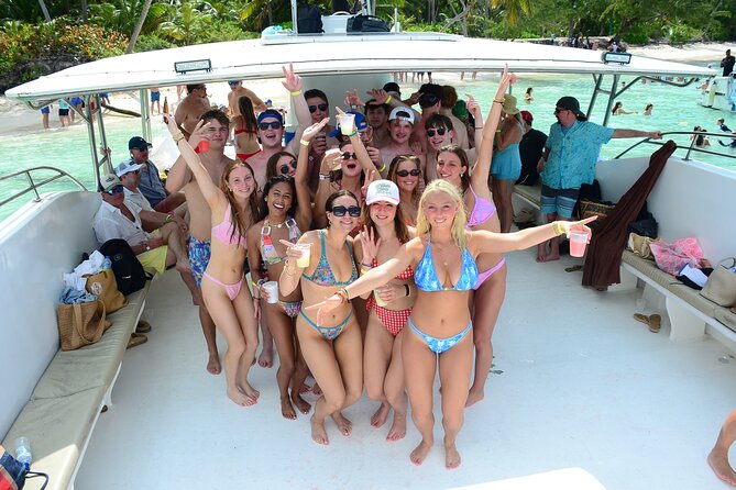 Punta Cana Catamaran Private Tour with BBQ and Natural Pool - A quiet beach stop with fresh coconut