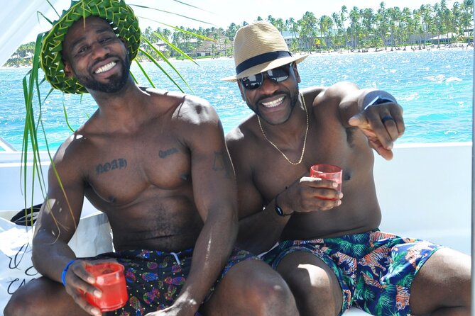 Punta Cana: Catamaran Tour, Reef Snorkeling and Unlimited Drinks! - Food, drinks, and the waterslide
