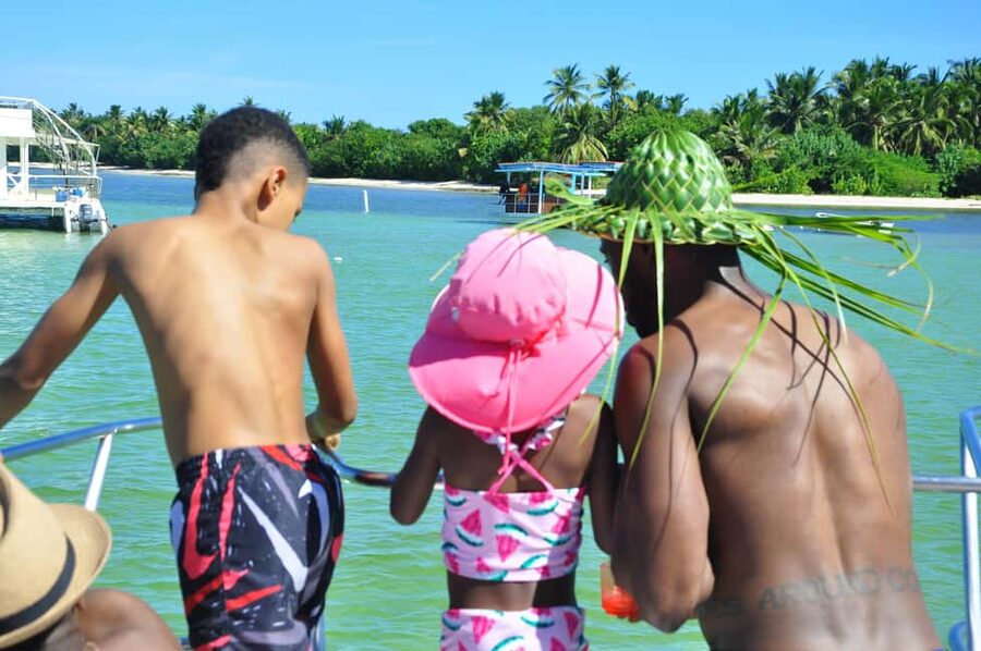 Punta Cana: Catamaran Tour with Reef Snorkeling and Open Bar - The catamaran, slide, music, and open bar