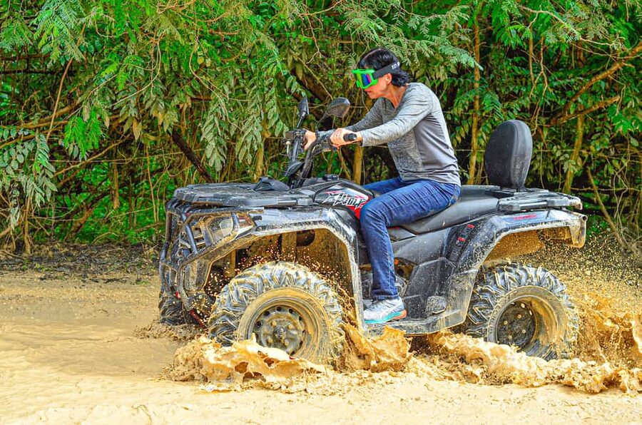 Punta Cana : Done Buggy Excursions AtV /cenote on the Beach - Macao Beach, a short taste of the Caribbean coast