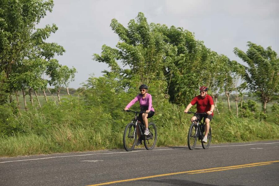 Punta Cana E-bike tour: Macao, El Salado, Ceiba, El Caño - Riding through El Salado, Ceiba, and El Caño