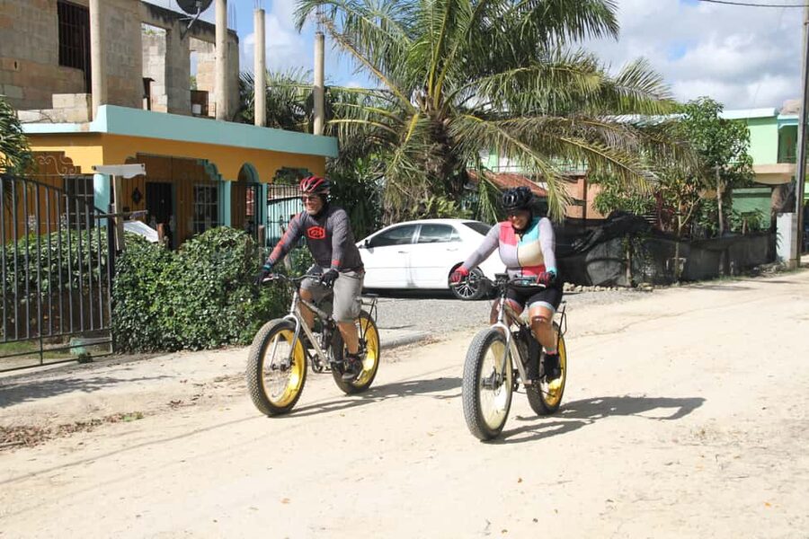 Punta Cana E-bike tour: Macao, El Salado, Ceiba, El Caño - Starting in Macao and moving through local communities