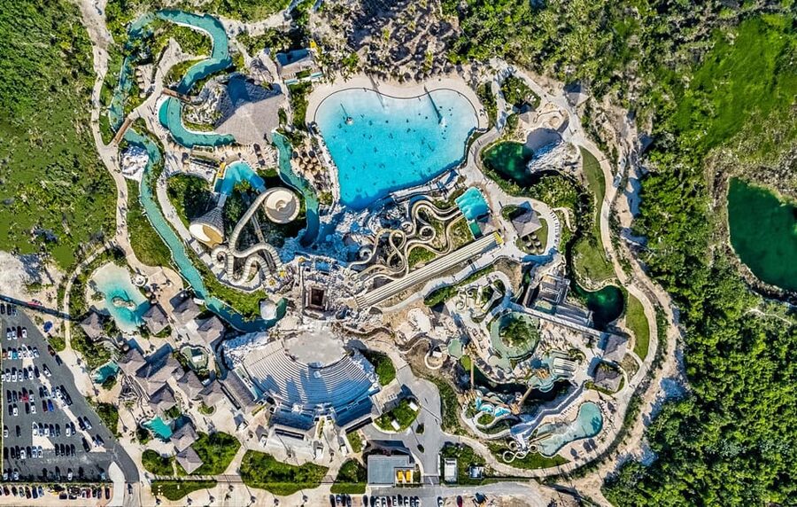 Punta Cana: El Dorado Water Park Entry with Hotel Transfers - Cenote, thermal baths, and the natural lake