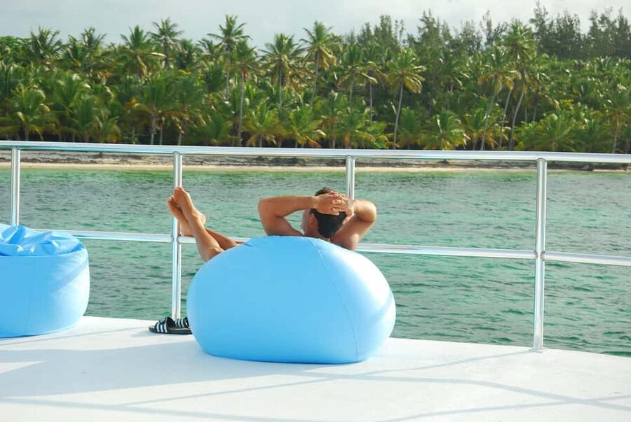 Punta Cana Floating Ocean Spa Experience with Massage & Yoga - A spa day that floats around Punta Cana