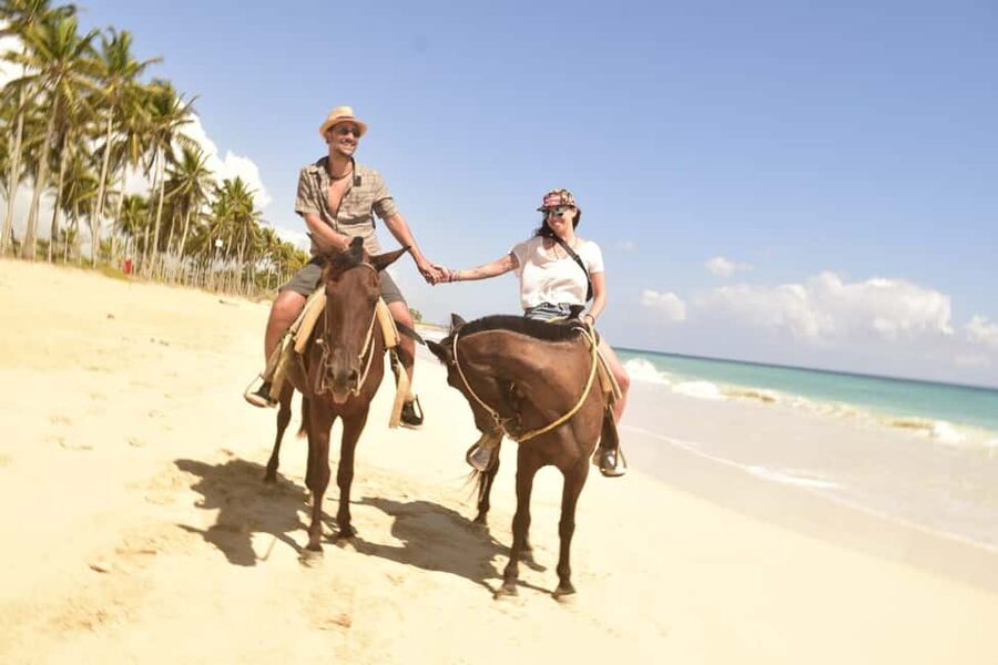Punta Cana: Horseback Ride to Macao Beach - From the hotel lobby to the ranch