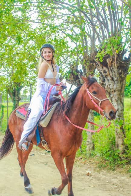 Punta Cana Horseback riding & Sunset + beach + free pick-up - What the horse ride is really like