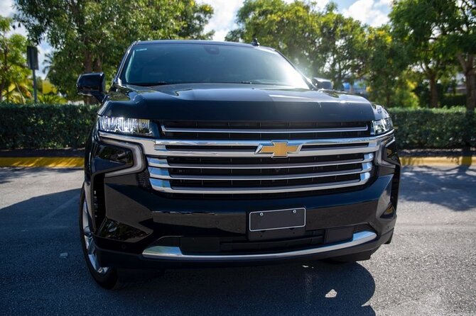 Punta Cana Luxury Private Transfers Roundtrip service - The Chevy Suburban makes sense for groups