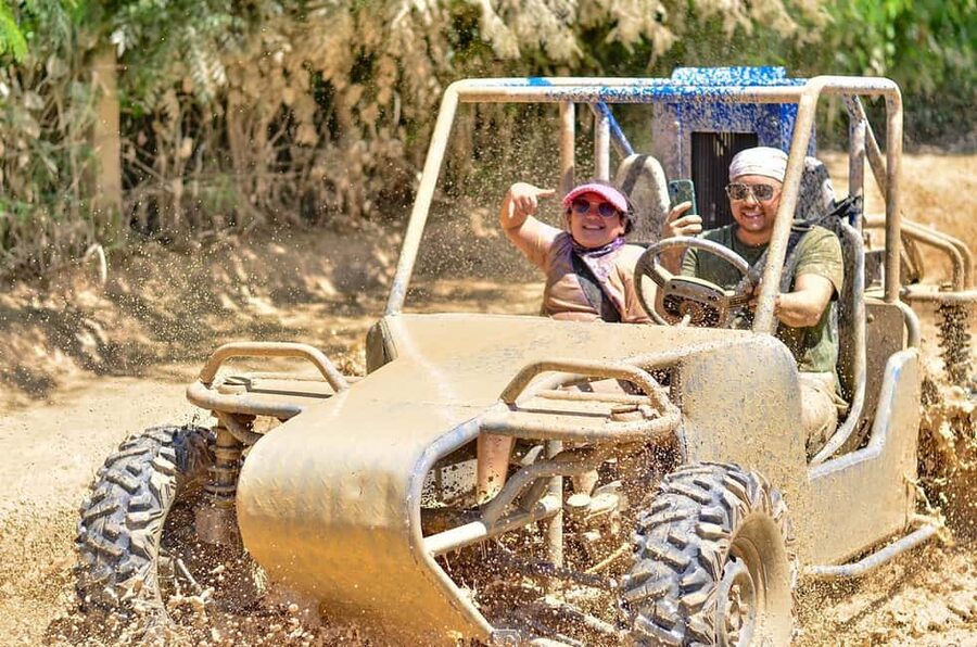Punta Cana: Macao Beach Buggy Lagoon Cave Tour - From Punta Cana Hotels To The Interior