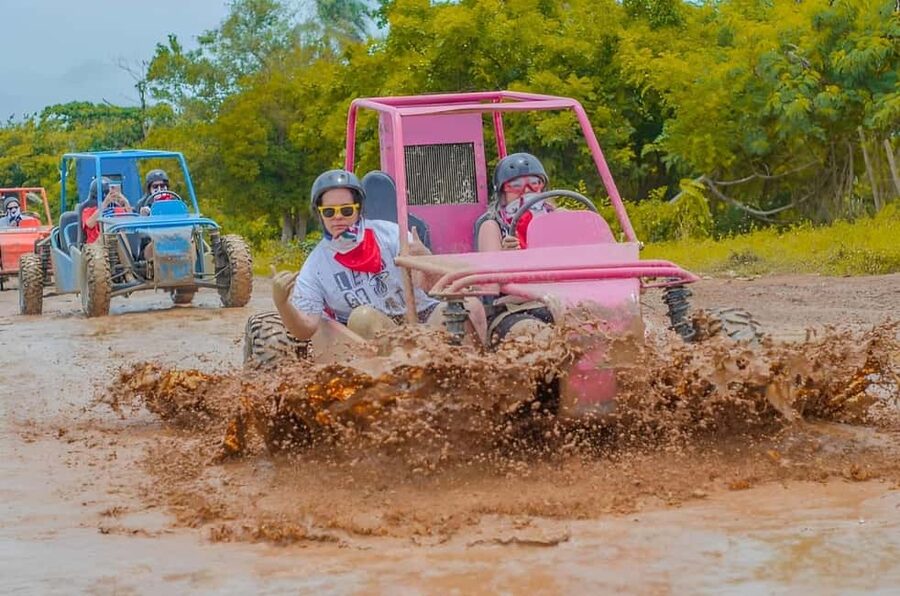 Punta Cana: Macao Beach Buggy Tour and Cenote with Transfers - Pickup, transport, and the real clock