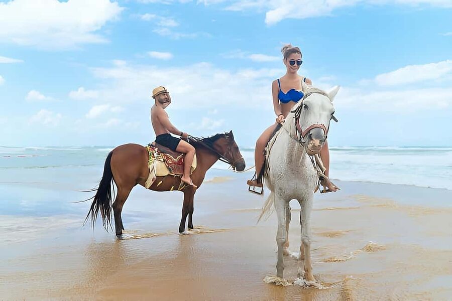 Punta Cana: Macao Beach & Forest Horseback Riding Tour - Reaching Macao Beach on Horseback