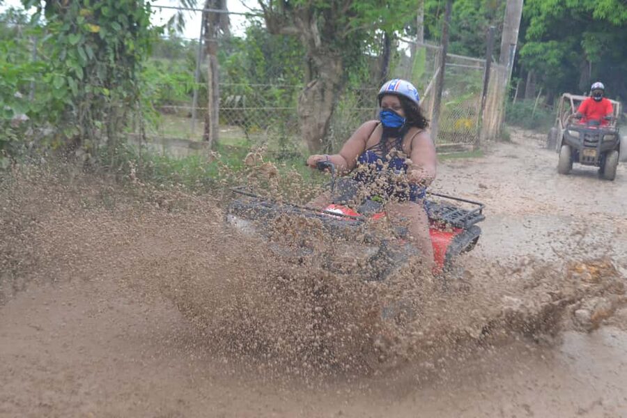 Punta Cana Off-Road 4x4 ATV: Beach,Cave Dip & Mamajuana Shot - Leaving Punta Cana’s resort strip behind