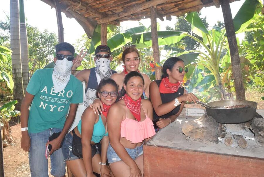 Punta Cana Off-Road 4x4 ATV: Beach,Cave Dip & Mamajuana Shot - Cooling off at Taino Cave
