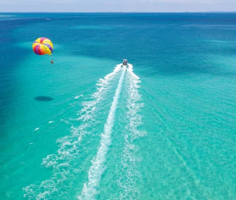Punta Cana: Parasailing Experience with Round-Trip Transfer - The boat ride and safety briefing