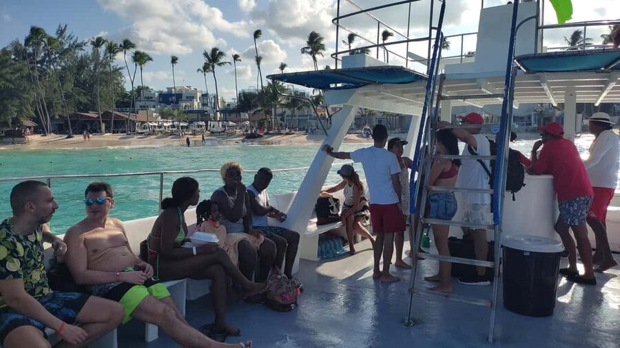 Punta Cana: Party Boat and Snorkeling Adventure - Boarding the catamaran at 3 PM
