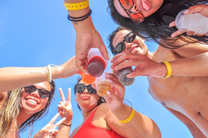 Punta Cana Party Boat (Only Adult) - The shallow-water stop and the boats offshore