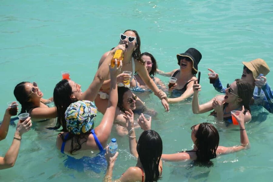 Punta Cana Private Catamaran Cruise, Open Bar & Snorkeling - The open bar, food, and onboard atmosphere