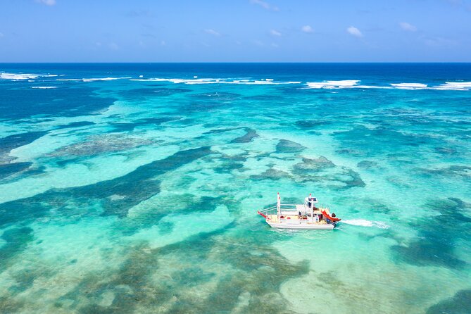 Punta Cana Private Catamaran with Snorkeling, Lunch & Open Bar - A calm natural pool and a quieter beach