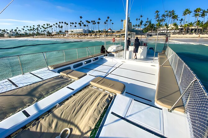 Punta Cana Private Catamaran with Snorkeling, Lunch & Open Bar - BBQ lunch served on the boat