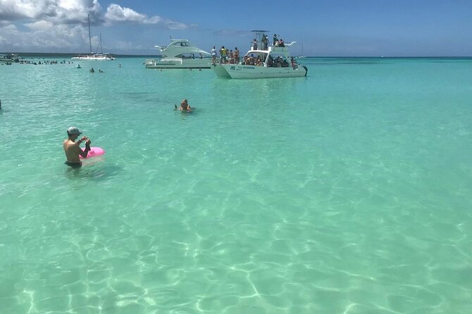 Punta Cana: Saône Island in Catamaran, Small Groups, With Food - The return catamaran leans toward music and fun