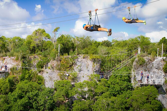 Punta Cana Scape Park and Blue Hole Full Day Admission Ticket - Zip lines, including the Superman ride