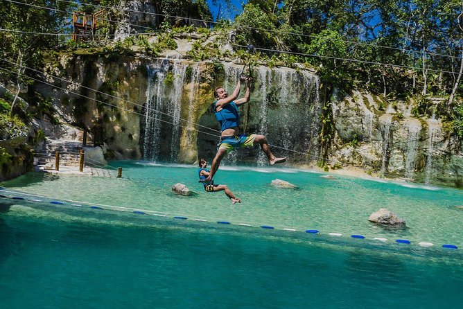 Punta Cana Scape Park and Blue Hole Full Day Admission Ticket - Water hammocks, waterfalls, and Saltos Azules