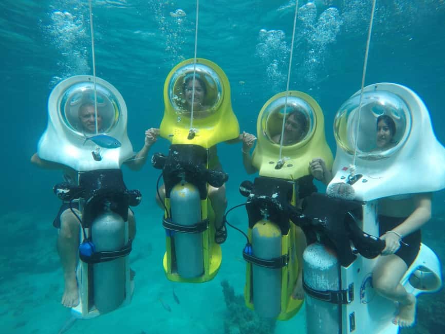 Punta Cana: Scuba Doo Adventure with Round-Trip Transfer - Riding the Scuba Doo at 3 meters below the surface