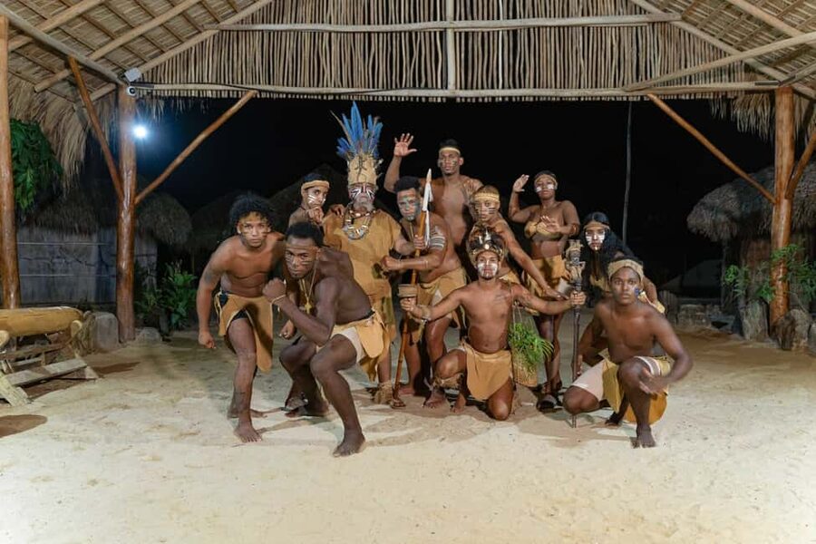 Punta Cana: Sunset Buggy Tour With Cave Swim and Dance Show - Dominican food after the dust