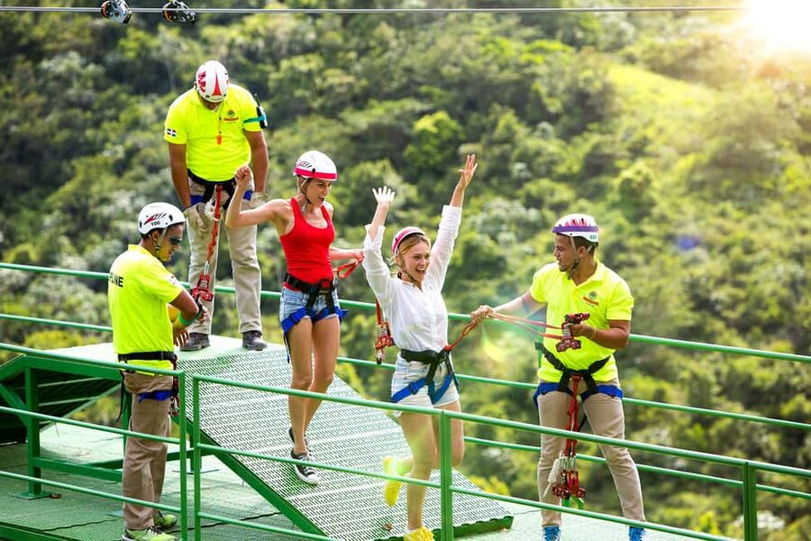 Punta Cana: Zipline, Chairlift, Buggy & Horse Ride Adventure - Horseback riding through the jungle