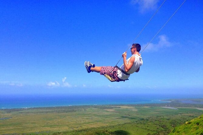 Round mountain and Esmeralda beach tour from punta cana - Swings, hammocks, and a 360-degree view
