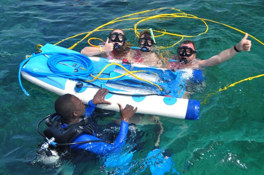 Sailing Splash Tour Speedboat, Snorkel, and Catamaran - Rays, sharks, and an offshore lunch platform