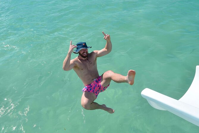 Sand-Bar Punta Cana Party Boat unlimited drinks, snorkeling Vibes - The sandbar, beach stop, and fresh coconut