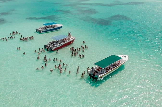Saona Island Adventure From Punta Cana With Lunch and Transportation - The catamaran return with music and dancing