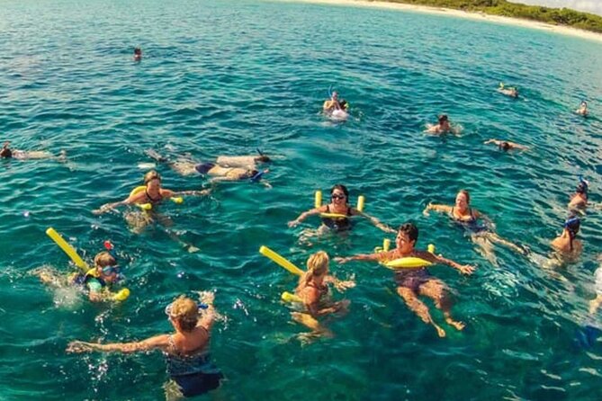 Saona Island Catamaran Adventure with Free Food and Transportation - Three hours on Saona Island