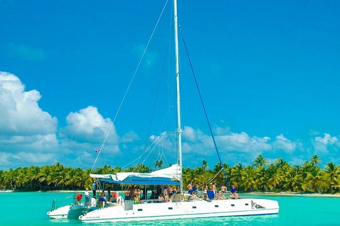 Saona Island Catamaran Adventure with Free Food and Transportation - A Dominican buffet and open bar