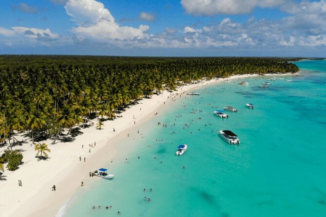 Saona Island Exclusive Beach All Inclusive from Punta Cana - The natural pool offers the clearest Caribbean moment