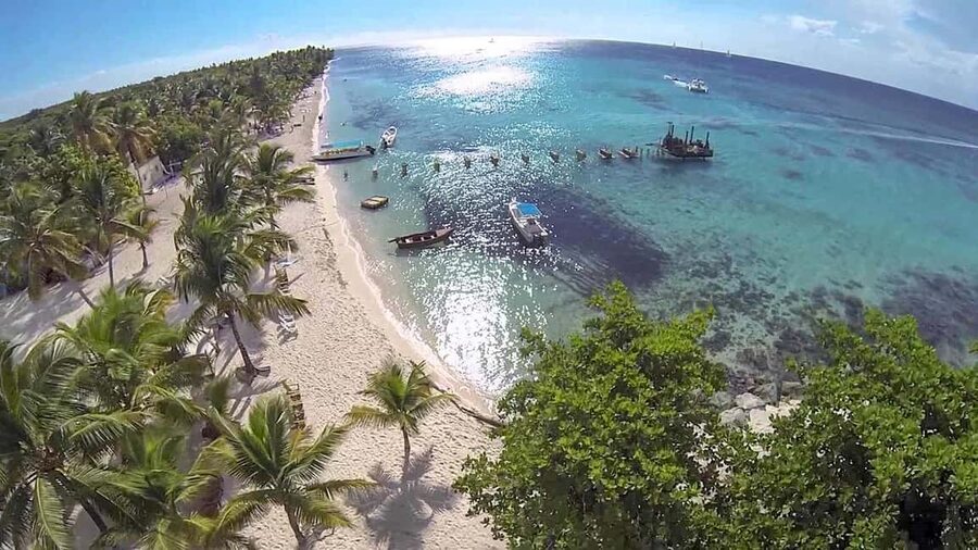 Saona Island from Punta Cana Day Trip with Open Bar - The ride toward the Natural Pools