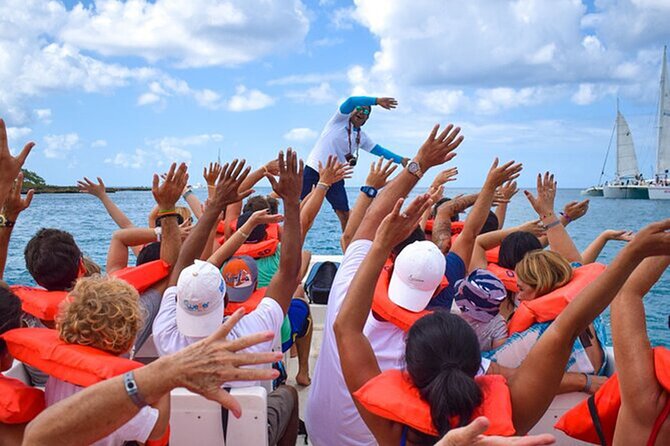 Saona Island Tour and Catamaran Party from Punta Cana - Buffet lunch, snacks, and the open bar