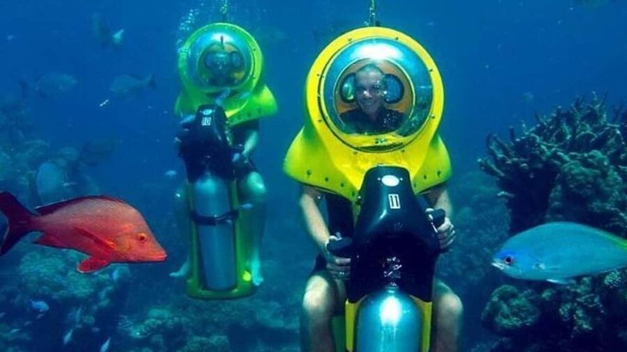 Scuba Doo - Diving Scooters in Punta Cana - What you see, and what you should not expect