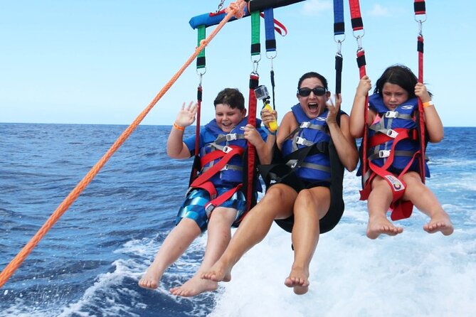 Speedboats and Parasailing Combo - The shared, private, and group details do not line up