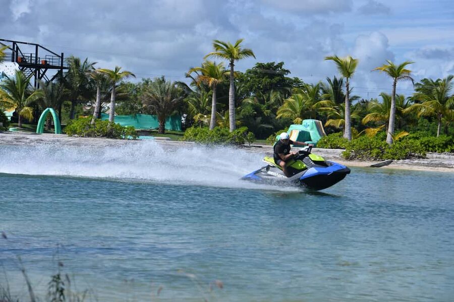 THE ONLY JET SKI TOUR IN PUNTA CANA - Aqua karts add a different kind of speed